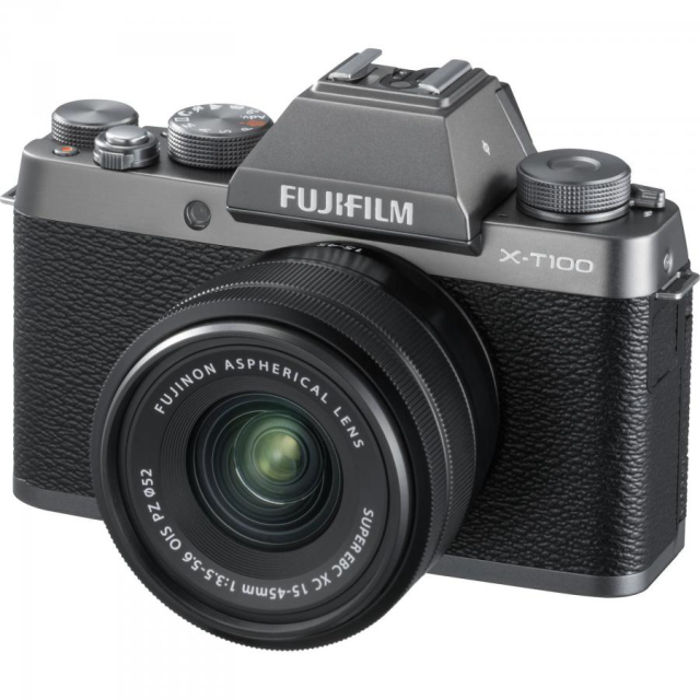 Fujifilm X-T100 Silber + XC 15-45mm f/3.5-5.6 OIS PZ